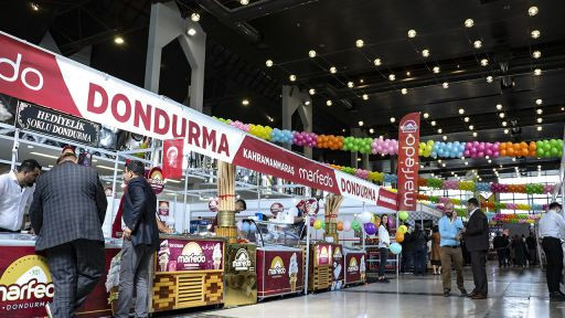 Ankara'da Dondurma ve Tatlı Fuarı başladı