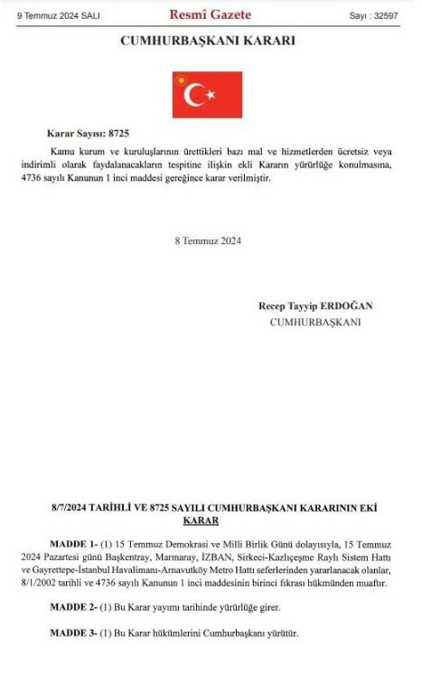 Resmi Gazete'de yayınlandı! Ankara'da ücretsiz ulaşım fırsatı