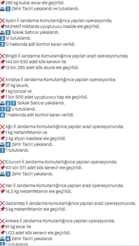 Ankara'da yasaklı madde ticaretine büyük darbe! Ali Yerlikaya'dan Narkoçelik 26 açıklaması - Resim : 2