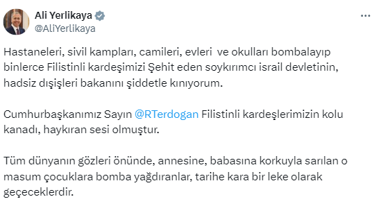 Siyasilerden İsrail Dışişleri Bakanı Katz'a tepki - Resim : 3