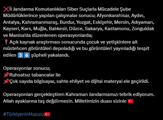 Ankara ve 25 ilde Siberağ-4 operasyonu düzenlendiği açıklandı - Resim : 2