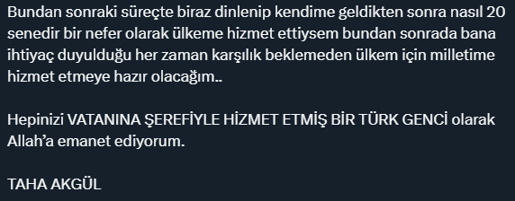 Spor kariyerini noktalayan güreşçi Taha Akgül veda mesajı yayınladı - Resim : 2