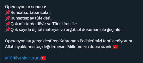 Ankara dahil 36 ilde terör örgütüne Gürz-8 operasyonu düzenlendi! - Resim : 2