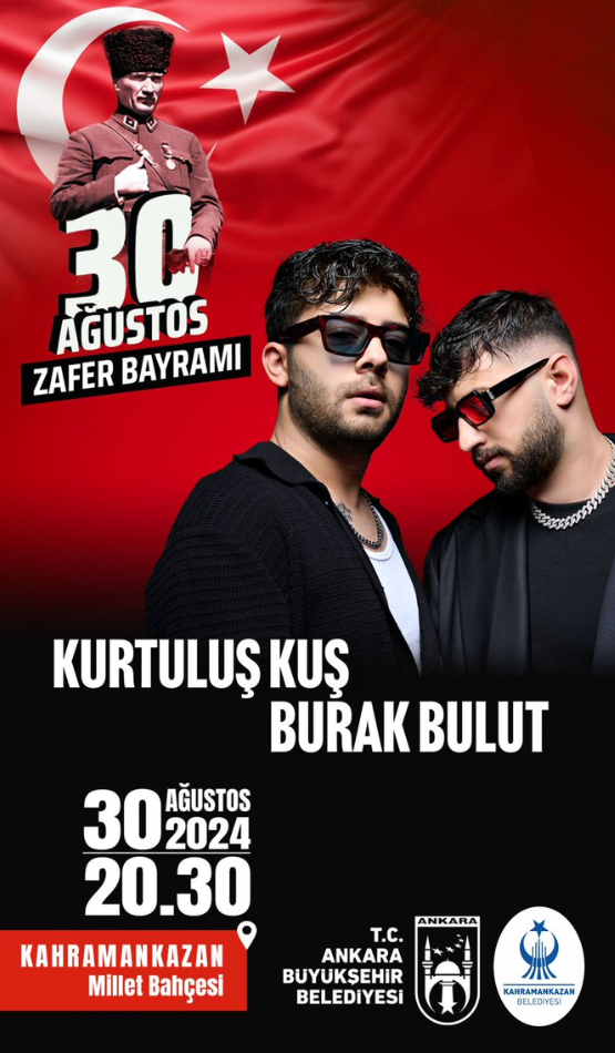 Burak Bulut ile Kurtuluş Kuş Ankara konseri ne zaman, nerede, saat kaçta olacak, konser ücretli mi?