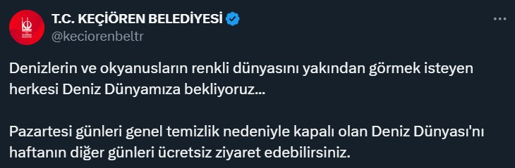 Keçiören Belediyesi Deniz dünyası su altı canlılarını yakından tanıma fırsatı sağlıyor - Resim : 2