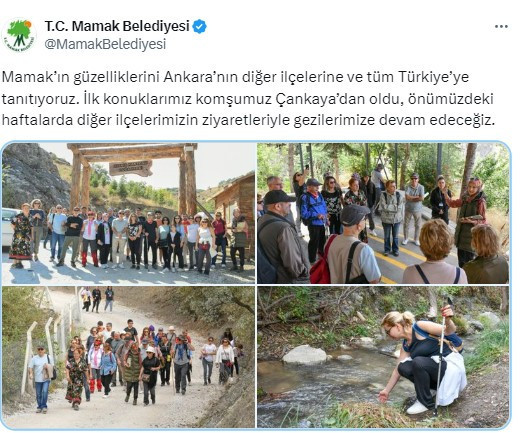 Mamak Belediyesi Çankayalı konuklarını ağırladı!