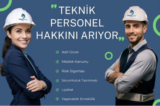 Mühendis Tek-Sen Büro kamudaki teknik personeller için harekete geçti