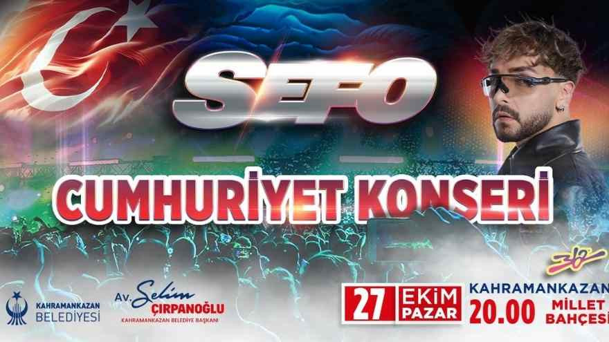 Kahramankazan Belediyesi 29 Ekim Cumhuriyet Konseri programını açıkladı!