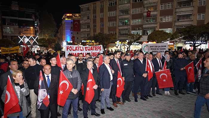 Polatlı'da "Cumhuriyete Saygı Yürüyüşü" yoğun katılımla gerçekleştirildi - Resim : 2