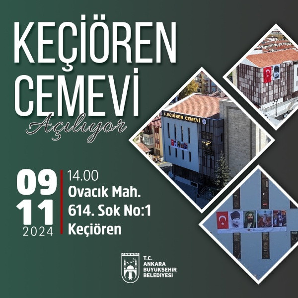 Ankara Büyükşehir Belediyesi Keçiören'de Cemevi açacağını duyurdu