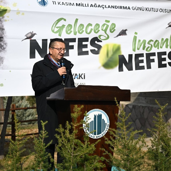Altındağ Belediyesi 11 Kasım'da yüzlerce fidan dikti
