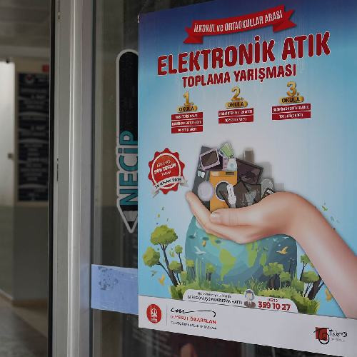 Keçiören Belediyesi en çok elektronik atık toplayan okullara ödül verecek