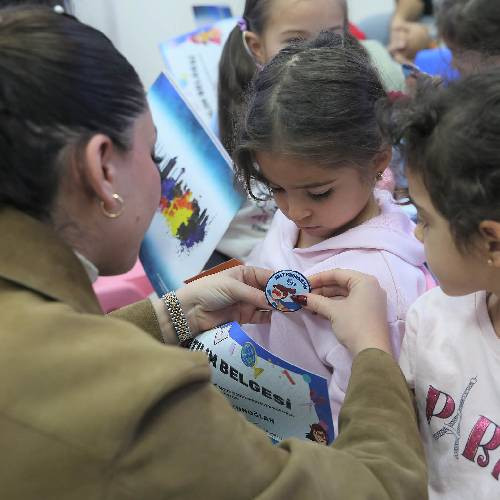 Keçiören Belediyesinden miniklere afet eğitimi