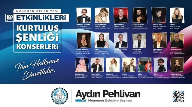 AK Partili Menemen Belediyesi’nden 300 milyon TL’lik 33 konser iddiası