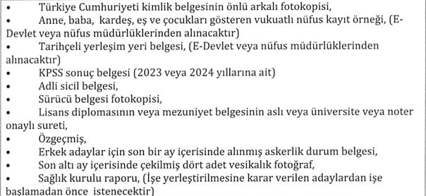 Ankara’da SYDV KPSS 60 puanla personel alıyor: Ehliyet şartı var