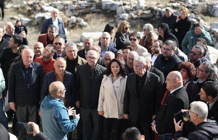 Mansur Yavaş Başkanlığındaki Tarihi Kentler Birliği'nin Muğla temasları sona erdi!