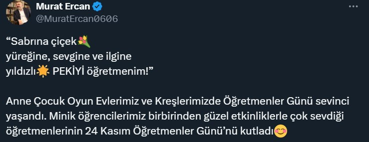 Sincan Belediyesi Anne Çocuk Oyun evlerinde öğretmenler günü heyecanı yaşandı - Resim : 2