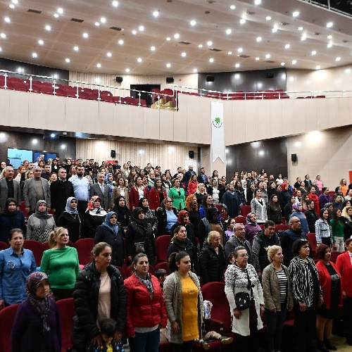 Mamak Belediyesi kadına şiddete karşı durma mesajı verdi - Resim : 2