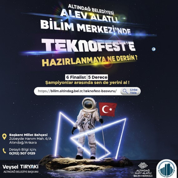 Altındağ Belediyesi duyurdu: Teknofest başvuruları başladı