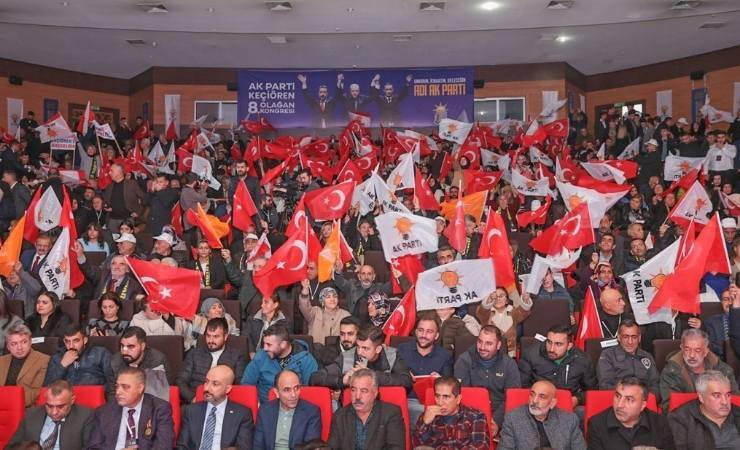 AK Parti Keçiören İlçe Başkanlığı'nda 8. Olağan Kongre yapıldı!