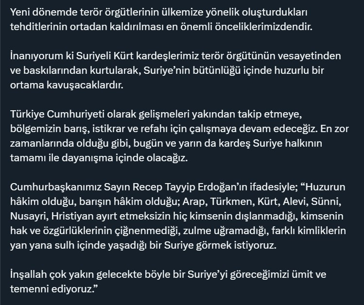 Cumhurbaşkanı Yardımcısı Yılmaz: Suriye halkıyla dayanışma içerisinde olacağız - Resim : 2