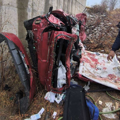 Ankara - Çankırı yolunda katliam gibi kaza: 5 kişi vefat etti - Resim : 3
