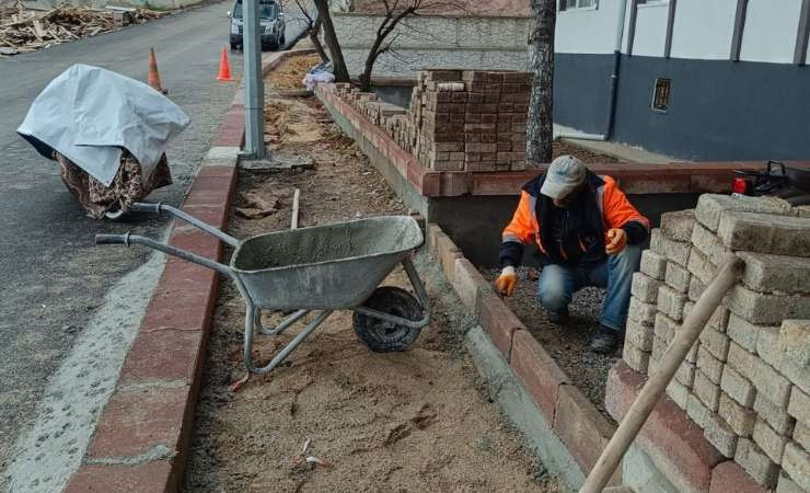 Pursaklar Belediyesi'nden cadde ve sokaklar için yenileme çalışmaları