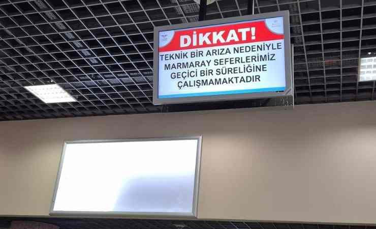 Marmaray seferleri durduruldu! Seferler neden yapılamıyor, ne zaman yeniden başlayacak?