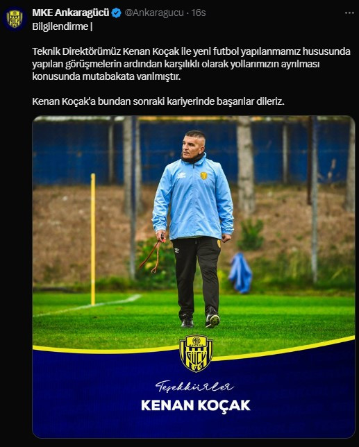 Çorum FK maçına saatler kala MKE Ankaragücü'nden kritik kararlar - Resim : 2