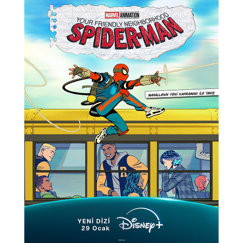 Yeni Spiderman animasyon dizisinden ilk fragman yayınlandı