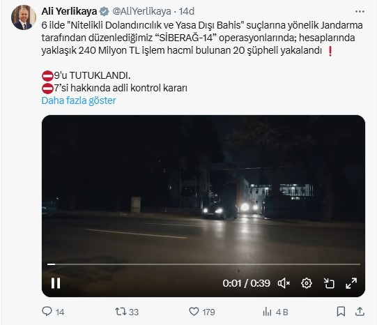 Ankara dahil 6 ilde Siberağ-14 operasyonları düzenlendi!