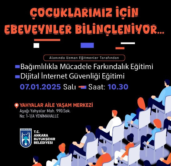 ABB’den ebeveynlere bağımlılıkla mücadele ve internet güvenliği eğitimi!