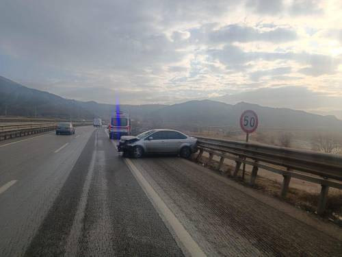 Kırıkkale'de trafik kazası: 1 yaralı!