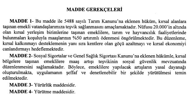 Kanun teklifi TBMM'de! Şartlı zam köyüne dönen emeklilere yüzde 50 fazla maaş verilecek - Resim : 2