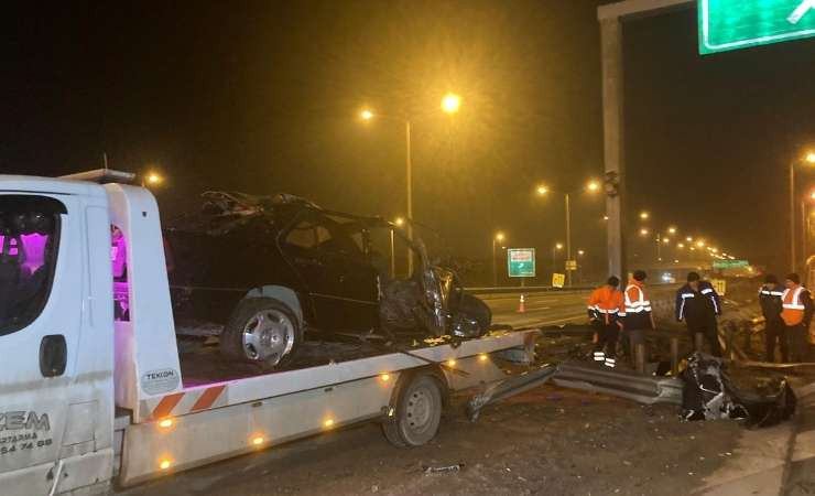 Ankara'da trafik kazasında sürücü hayatını kaybetti!