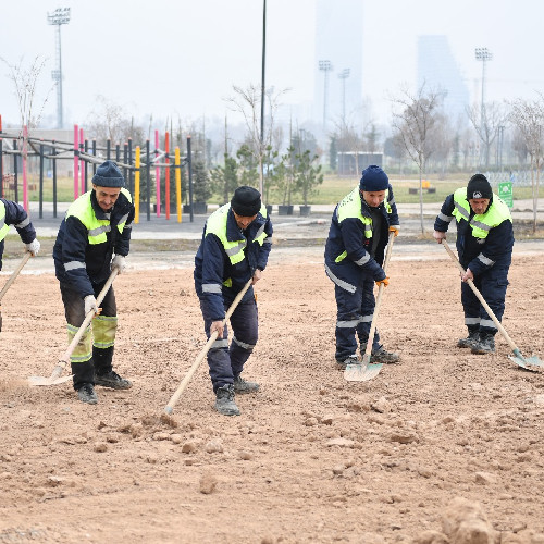 Altındağ Belediyesinden Başkent Millet Bahçesinde yenileme seferberliği