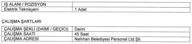 Başkentte o belediye 4 farklı meslekte personel alımı yapacak: Başvurular için son 2 gün