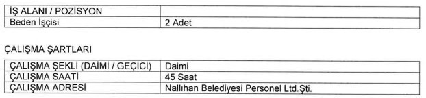 Başkentte o belediye 4 farklı meslekte personel alımı yapacak: Başvurular için son 2 gün - Resim : 4