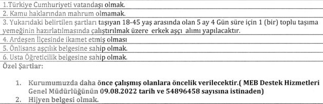 5 ilde Öğretmenevlerine KPSS'siz personel alınacak: Deneyimli deneyimsiz - Resim : 4