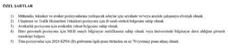 3 kamu kurumu 82 personel alımı yapıyor: Başvurular 20 Ocak’ta son