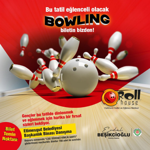 Etimesgut Belediyesinden lise öğrencilerine bowling bileti hediyesi