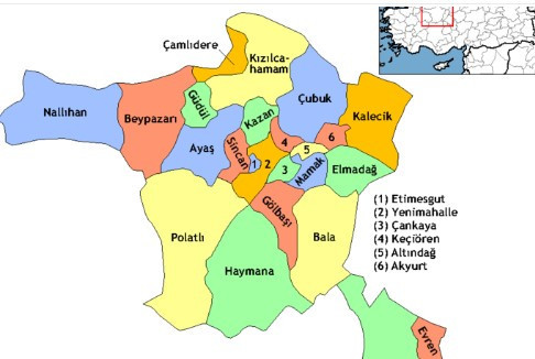 Ankara'nın 25 ilçesi var ama bunlardan 9'u merkez! İşte o ilçeler