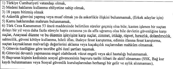 3 ilde SYD Vakıflarına koordinatör ve temizlik görevlileri alınacak: Deneyimli deneyimsiz - Resim : 4