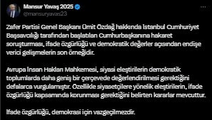 ABB Başkanı Yavaş'tan Ümit Özdağ soruşturmasına tepki