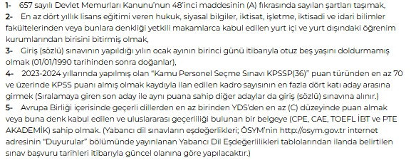 4 kamu kurumu 79 personel alımı yapacak: KPSS şartı var - Resim : 2