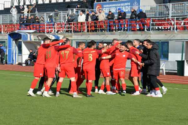 Kahramankazan Belediyespor ikinci yarıya 3 puanla başladı!