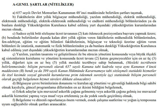 Emniyet Genel Müdürlüğü (EGM) 36 personel alacak: KPSS’li KPSS’siz