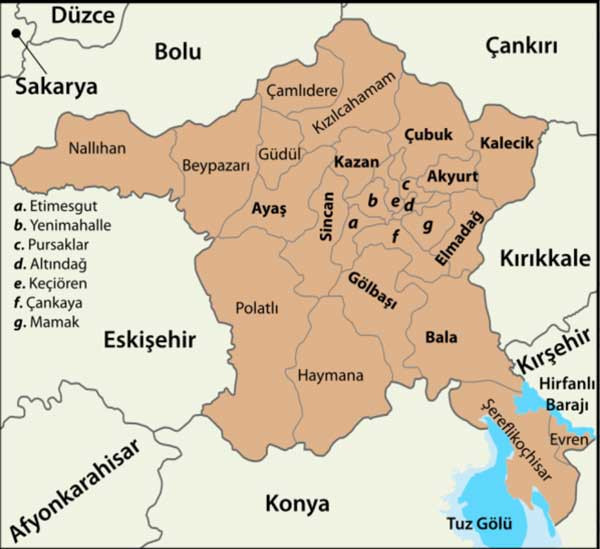 Ankara'da şehir merkezine en uzak ilçe burası! Ankara'nın bir ucu