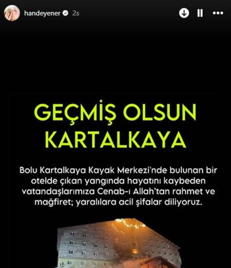 Bolu'da otelde çıkan yangın felaketi: Ünlülerden başsağlığı mesajları - Resim : 6