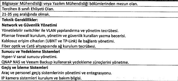 İş arayanlar başvurabilir: Mühendis ve işçi alımı yapılacak - Resim : 2